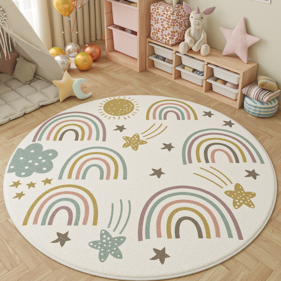 Fun-Themed Round Play Mat Kalsten