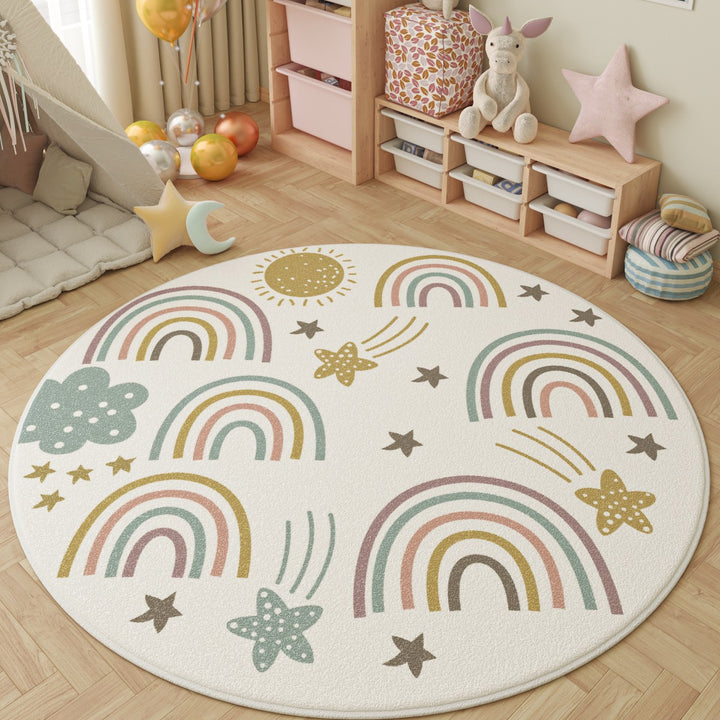 Fun-Themed Round Play Mat Kalsten