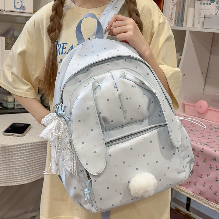 Cute Bunny-Ear Themed Backpack Kalsten