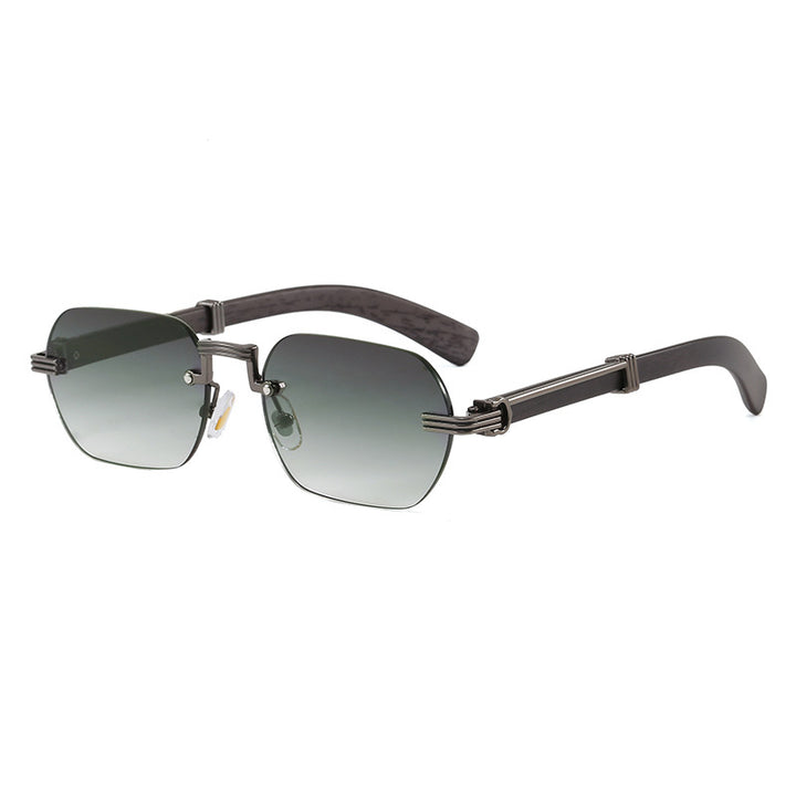 Women's Geometric Designer Sunglasses with Luxurious Metal Frame Kalsten