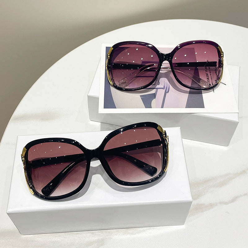 Women's Oversized Designer Sunglasses with Luxurious Accents Kalsten