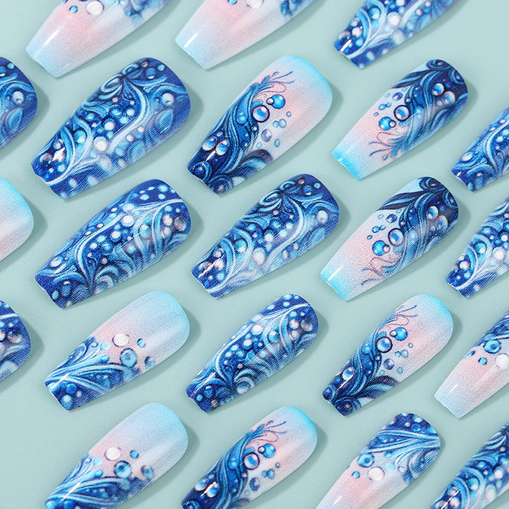Artificial nails in elegant water design Kalsten