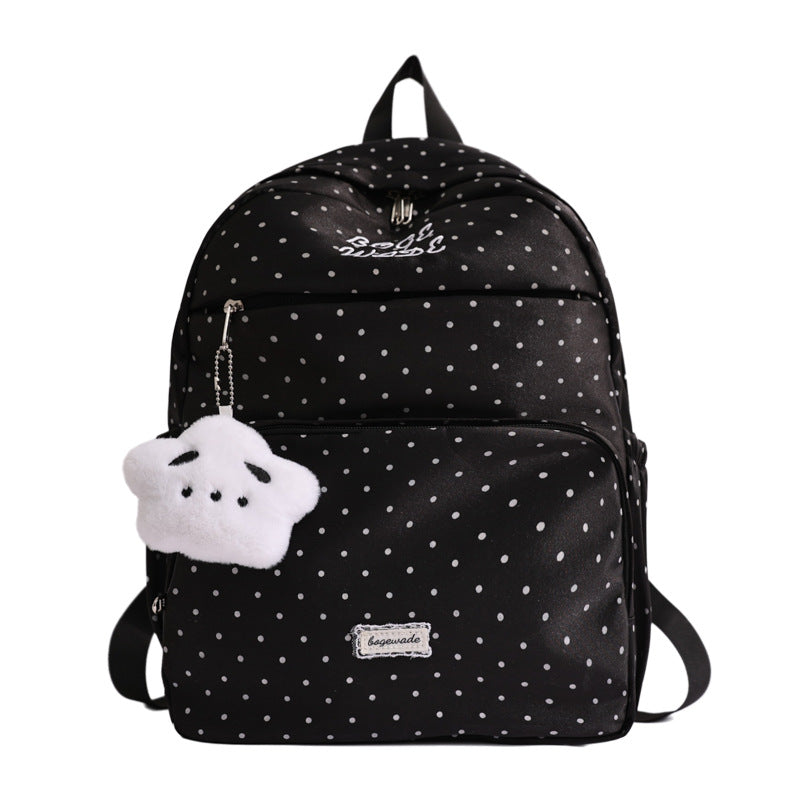 Cute Polka Dot Casual Backpack Kalsten