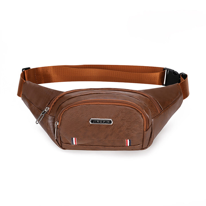 Casual Leather Fanny Pack