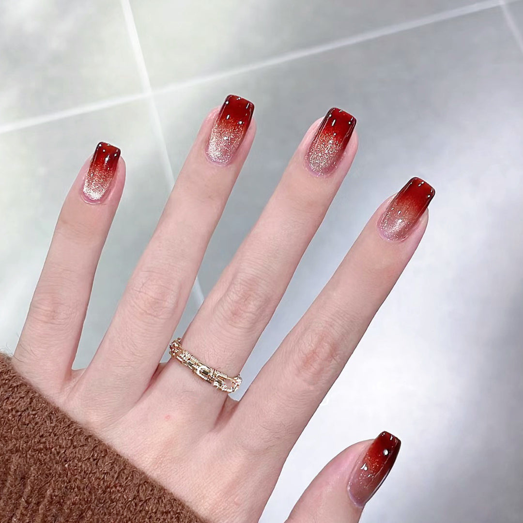 Ombre Glitter Nail Art Extensions