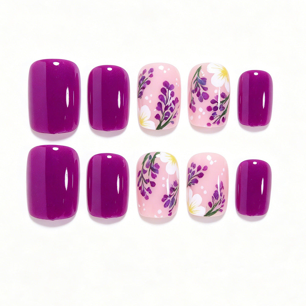 Floral Art Press-On Nail Set Kalsten