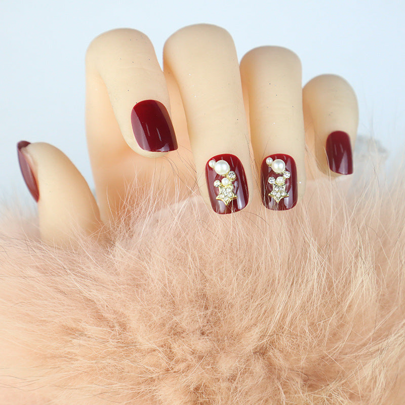 Glamorous Decorative Press-On Nail Art Set
