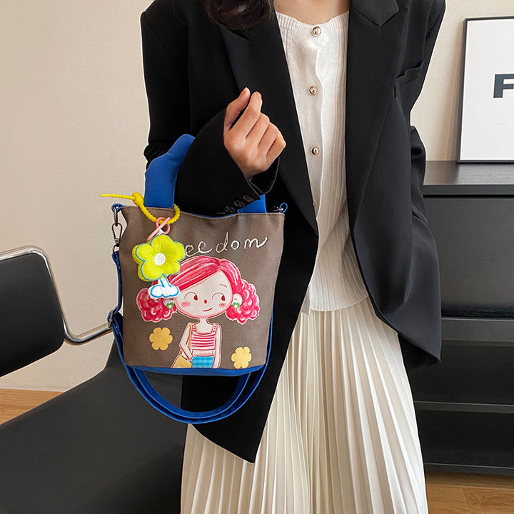 Plush handbag in the cheeky children's motif Kalsten