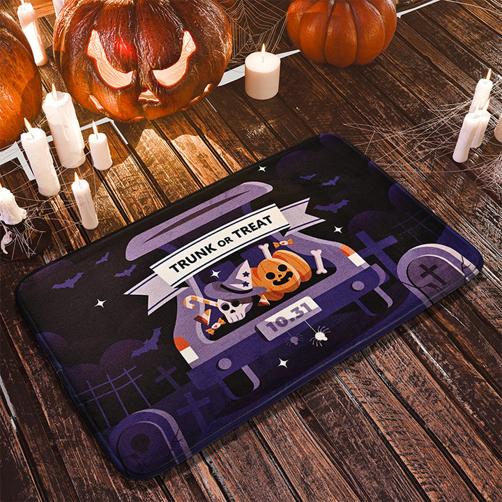 Halloween Themed Bath Mat Kalsten