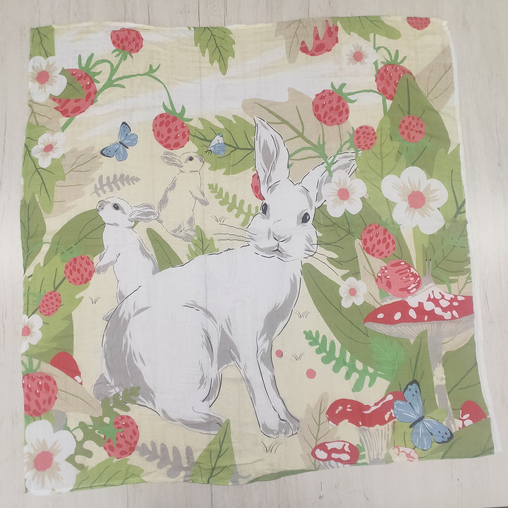 Floral Print Lightweight Scarf kalsten