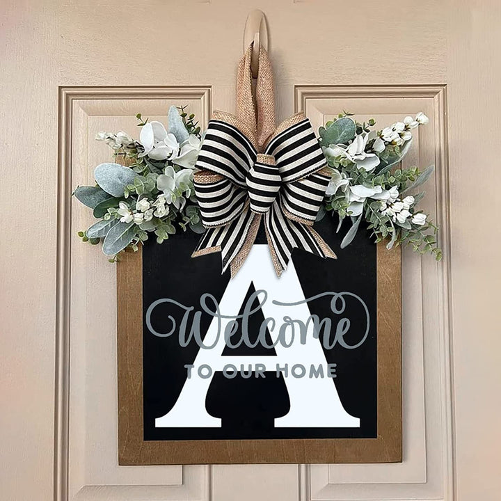 Customizable Welcome Door Sign