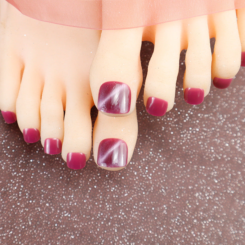 Premium Gel Press-On Toenail Set Kalsten