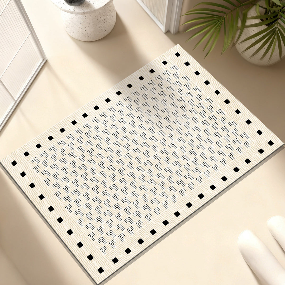 Geometric Pattern Floor Mat