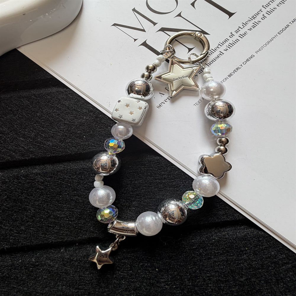 Creative Beaded Charm Keychain Kalsten
