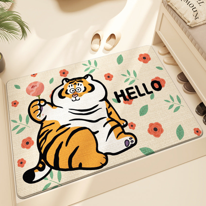 Cartoon Character Entry Mat Kalsten