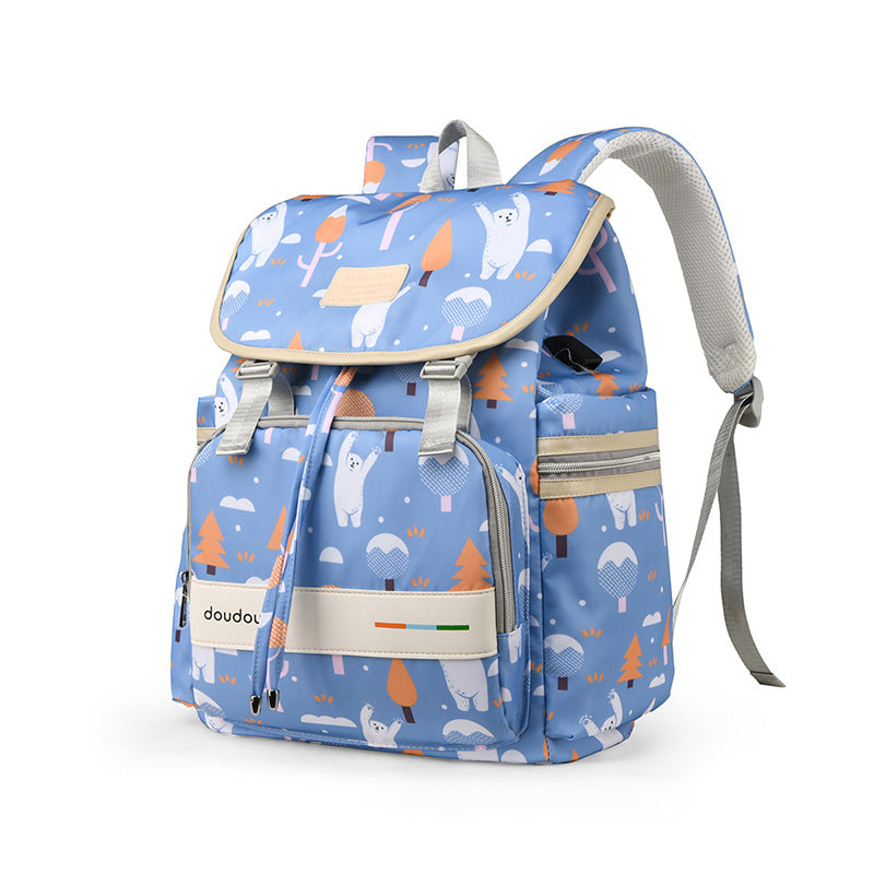 Versatile Graphic Print Backpack Kalsten