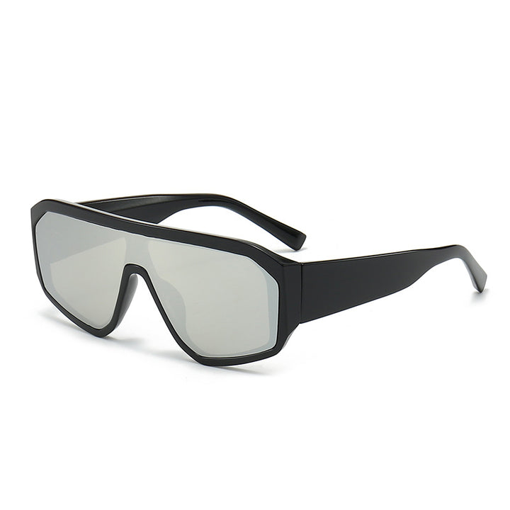 Men's Futuristic Oversized Shield Sunglasses Kalsten