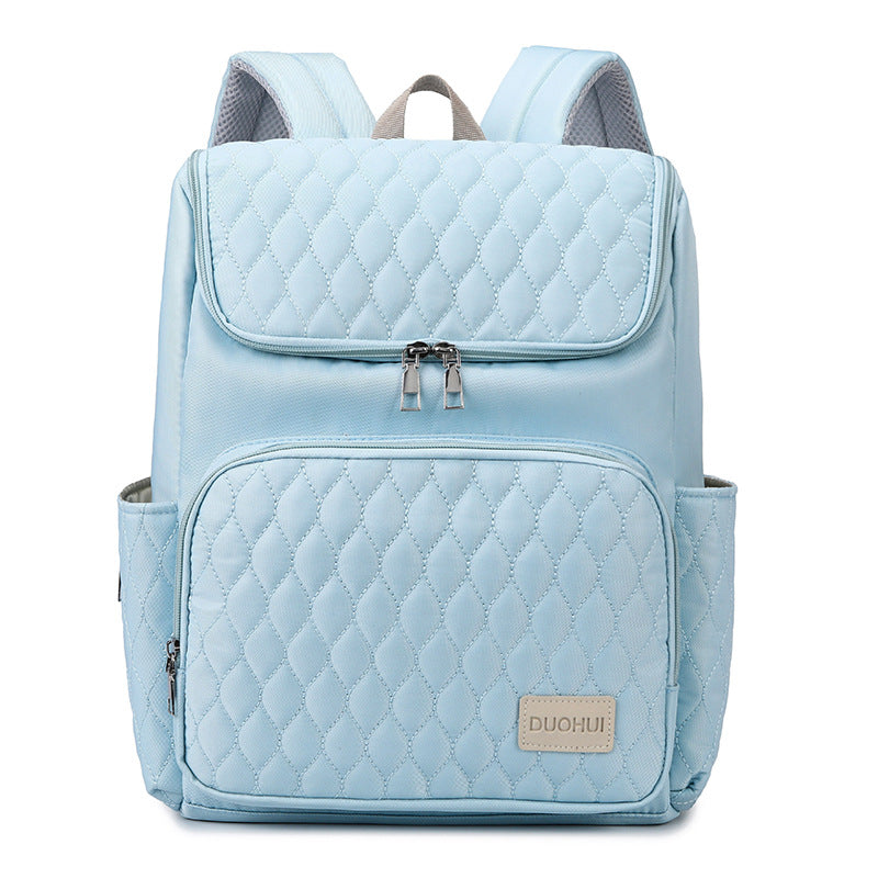 Quilted Multi-Pocket Backpack Kalsten
