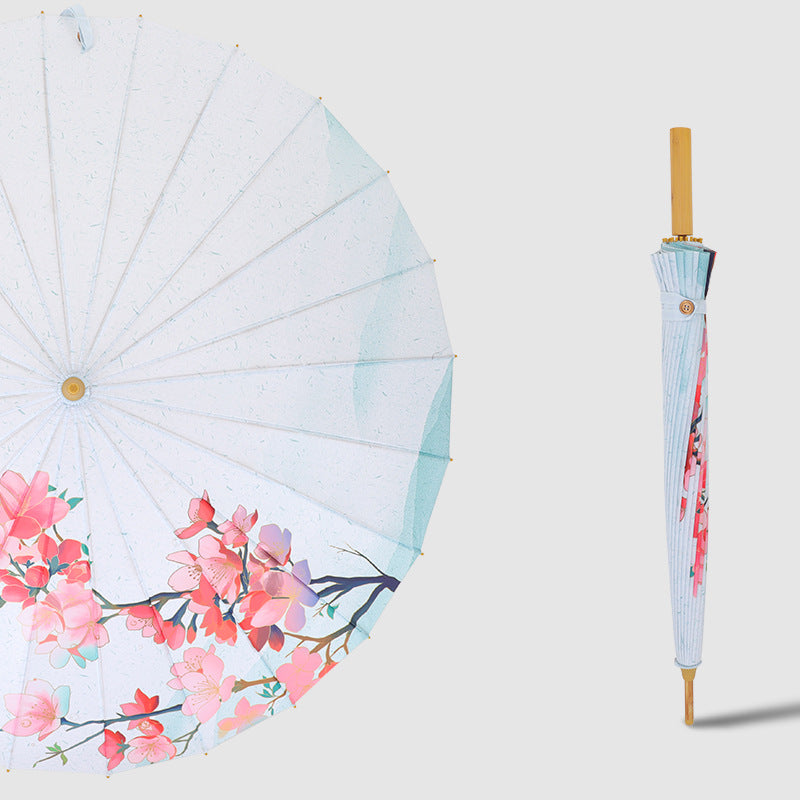 Women's Foldable Sun Shade Umbrella with Artistic Design Kalsten