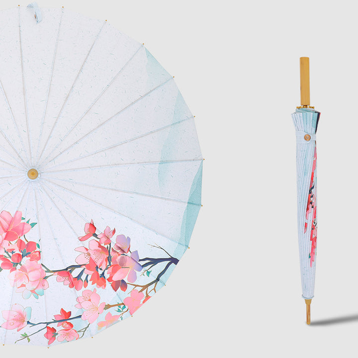 Women's Foldable Sun Shade Umbrella with Artistic Design Kalsten
