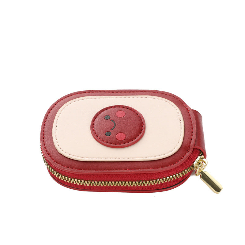 Cute Character Zippered Coin Pouch Kalsten