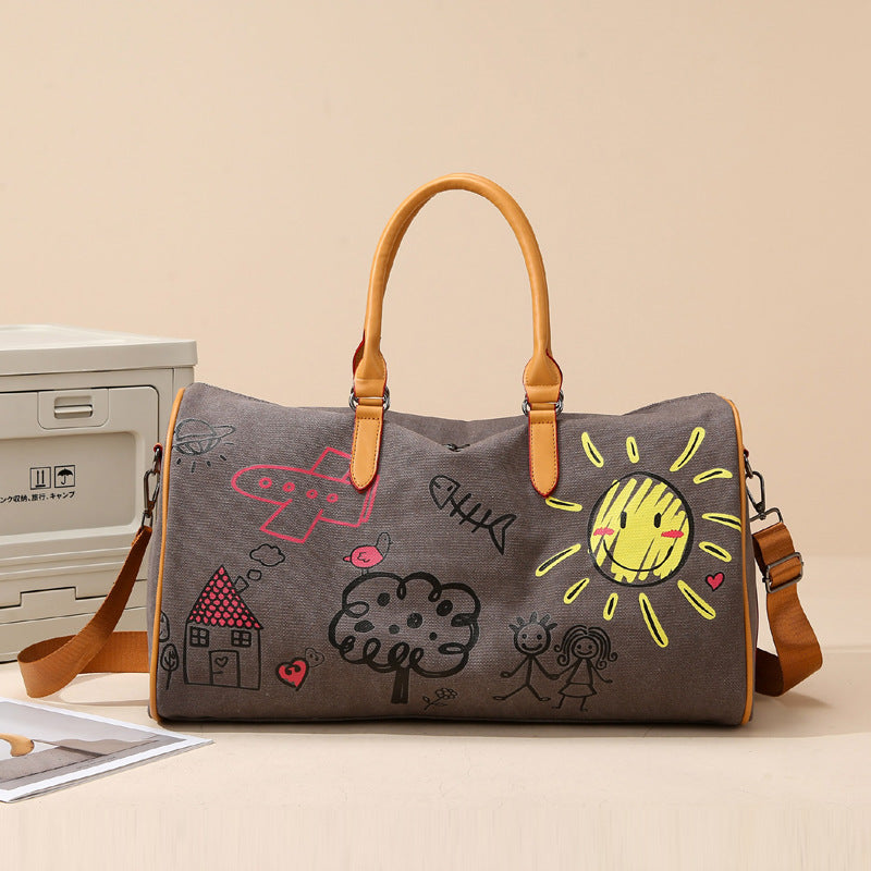 Artistic Canvas Travel Duffel Bag Kalsten