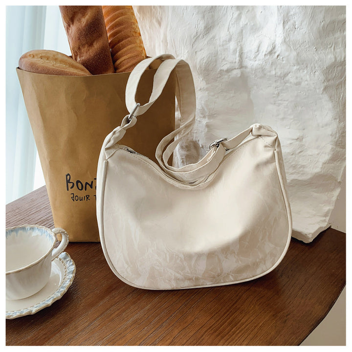 Contemporary Soft Leather Shoulder Bag Kalsten