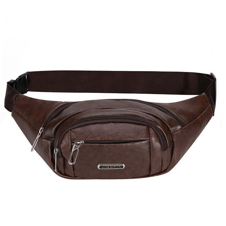 Casual Leather Fanny Pack