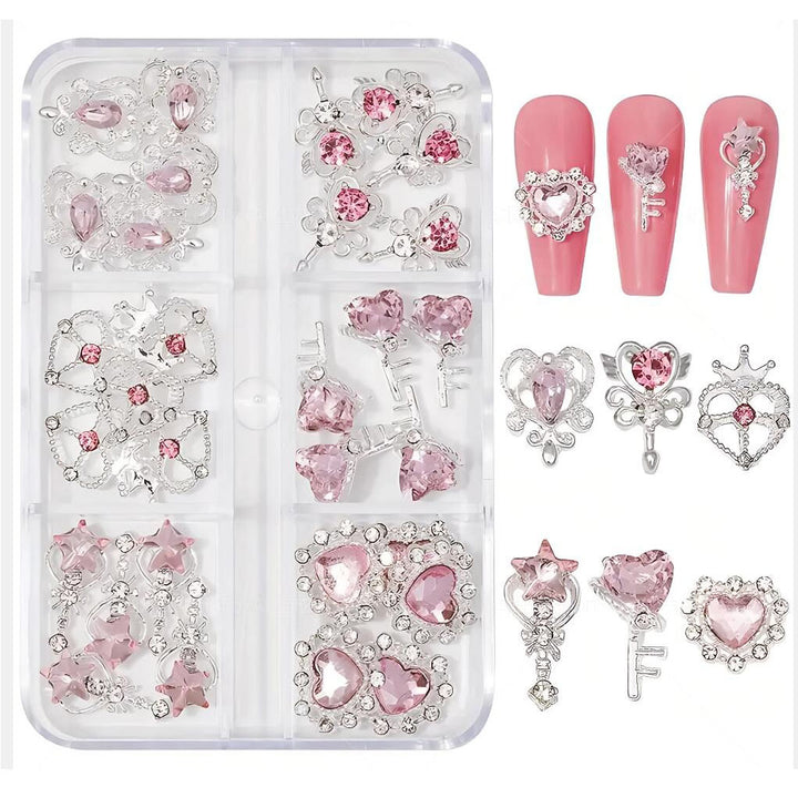 Decorative Nail Charms Set