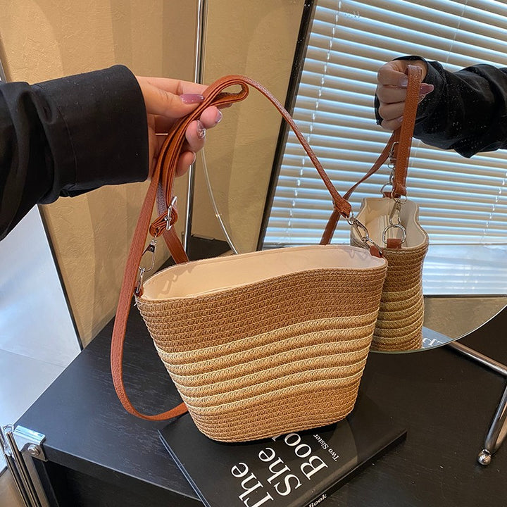 Woven Handheld Tote