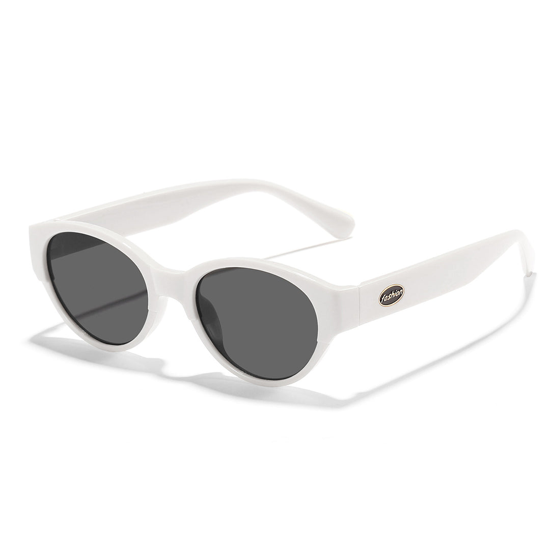 Women's fashionable sunglasses with transparent frame and ergonomic design Kalsten