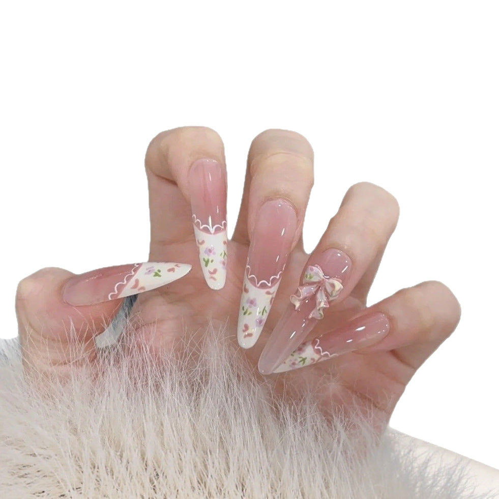 Artistic Themed Stiletto Nail Tips
