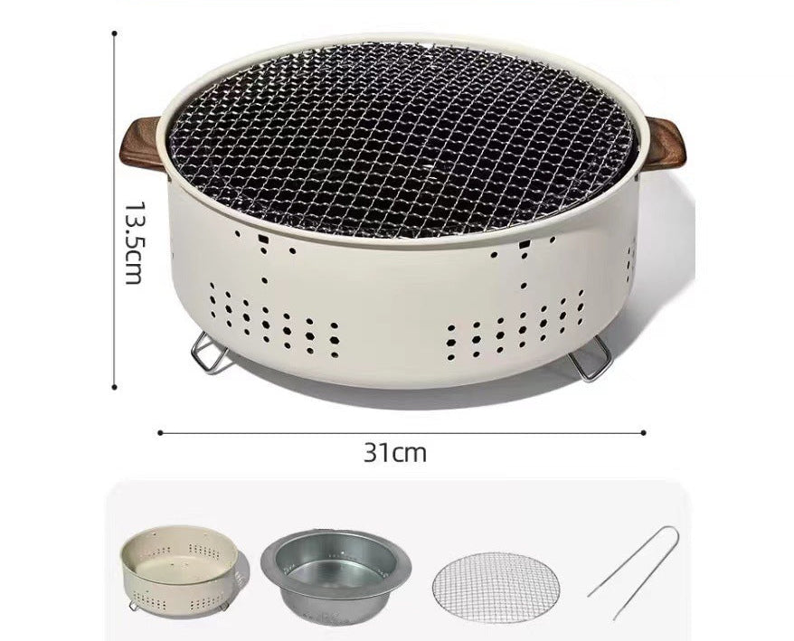 Charcoal Grilling Smoker Kalsten