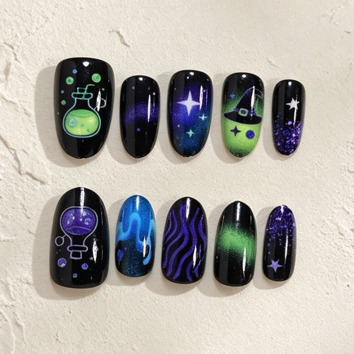 Creative Halloween Nail Art Set Kalsten