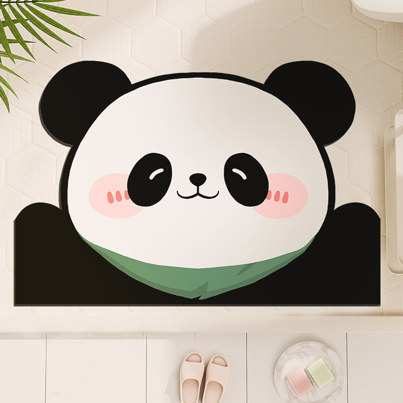 Cute Cartoon Dog-Shaped Bath Mat Kalsten