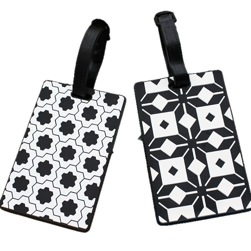 Women's Luggage Tag in Modern Geometric Design Kalsten