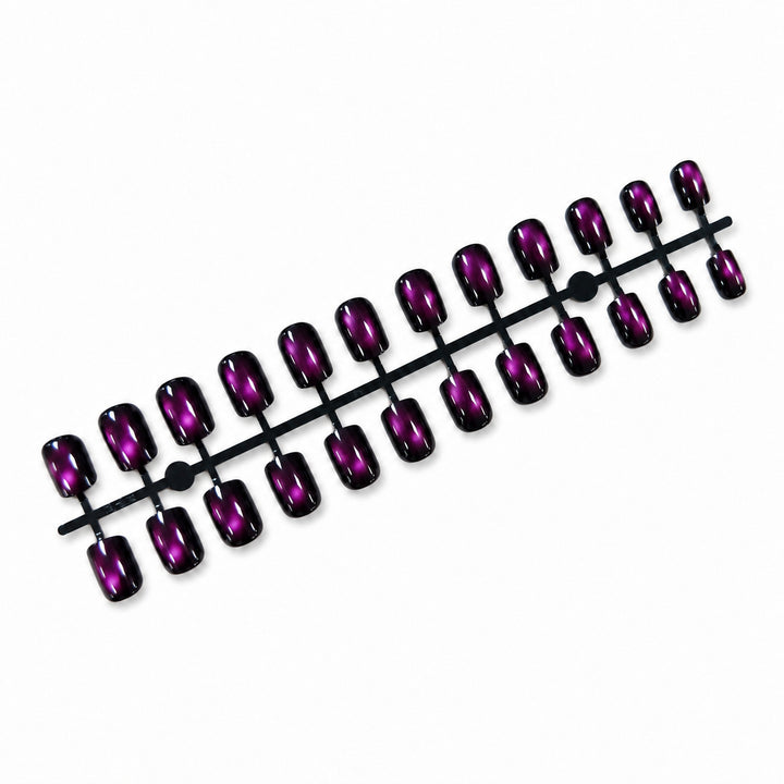 Premium Press-On Nails with Metallic Shine Kalsten