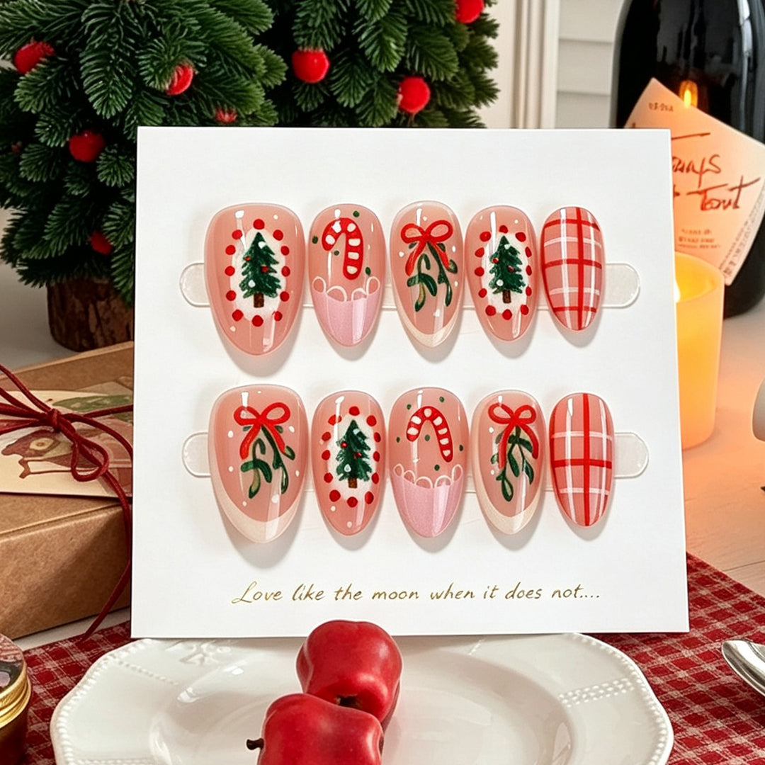 Artistic Design Press-On Nail Set