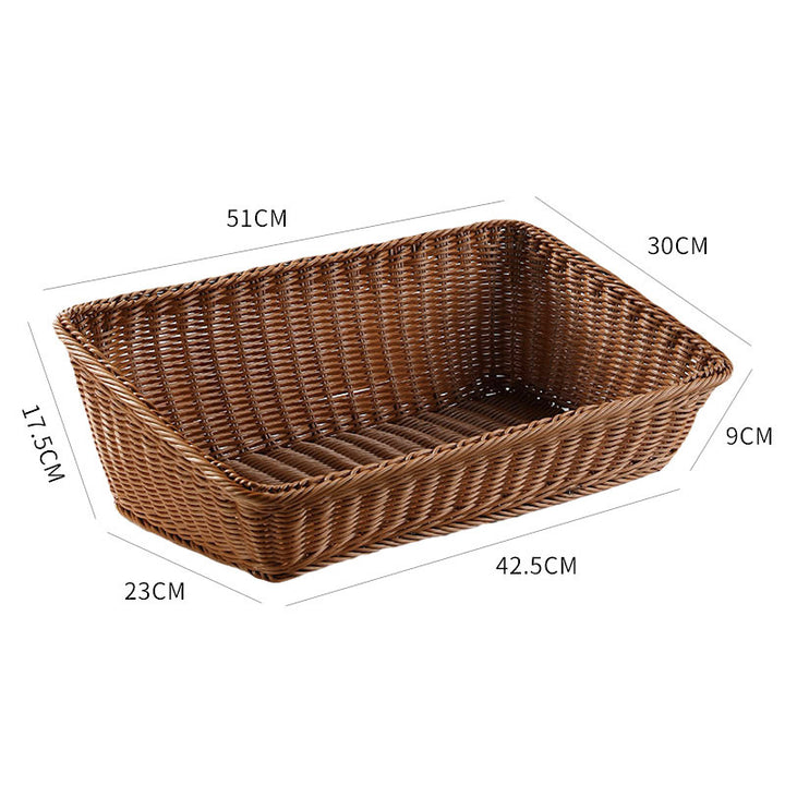Unisex Portable Storage Box made of Woven Rattan Kalsten