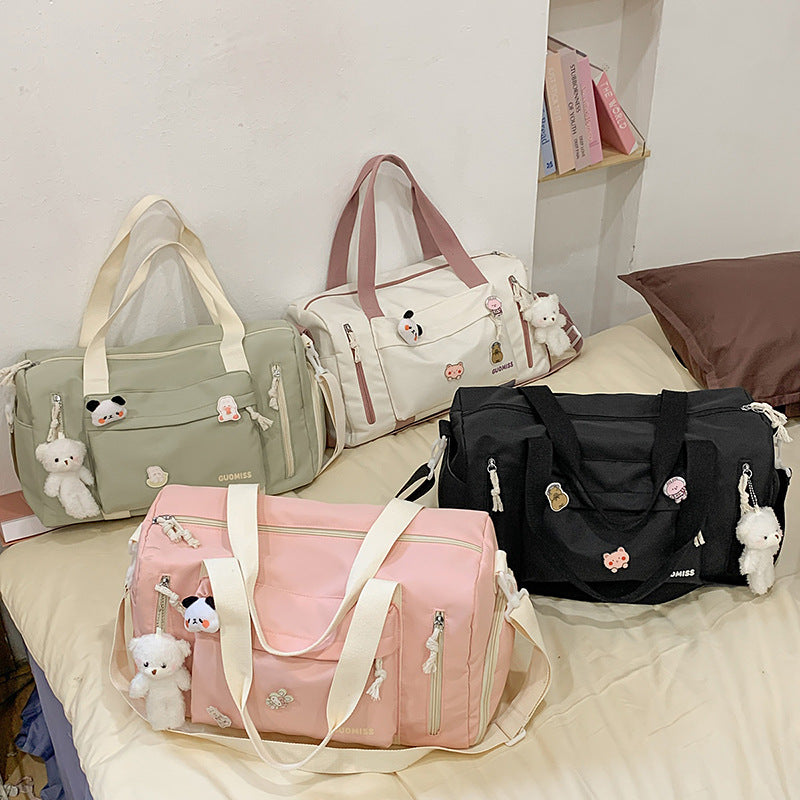 Playful Canvas Gym Tote Kalsten