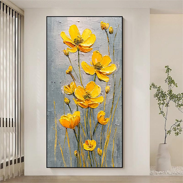 Floral Wall Art Canvas Print