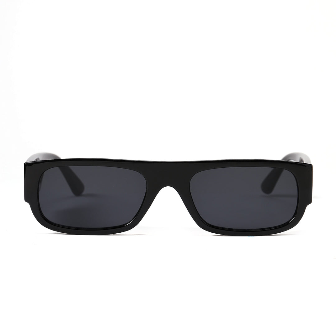 Women's stylish vintage sunglasses with transparent frame and lightly tinted lenses Kalsten