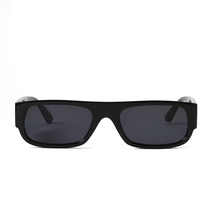Women's stylish vintage sunglasses with transparent frame and lightly tinted lenses Kalsten