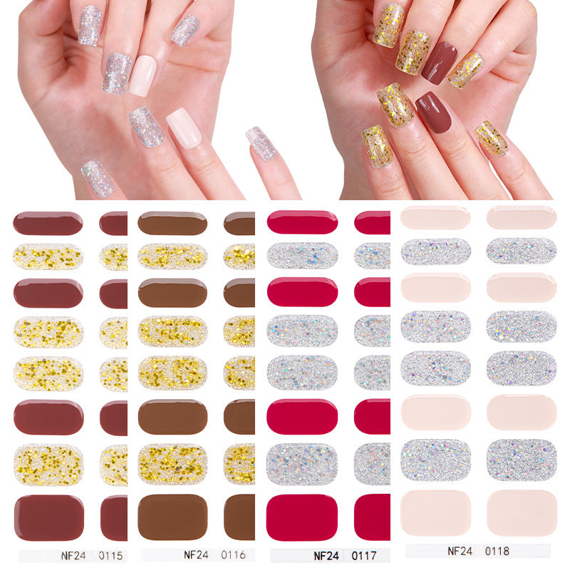 Sparkling Gel Nail Wraps