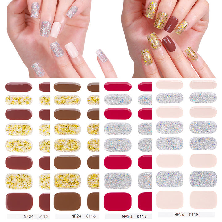 Sparkling Gel Nail Wraps