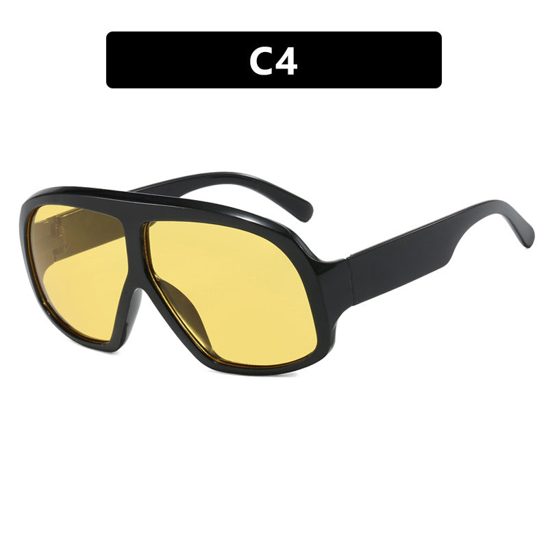 Ladies oversized sunglasses in fashionable tortoiseshell pattern Kalsten