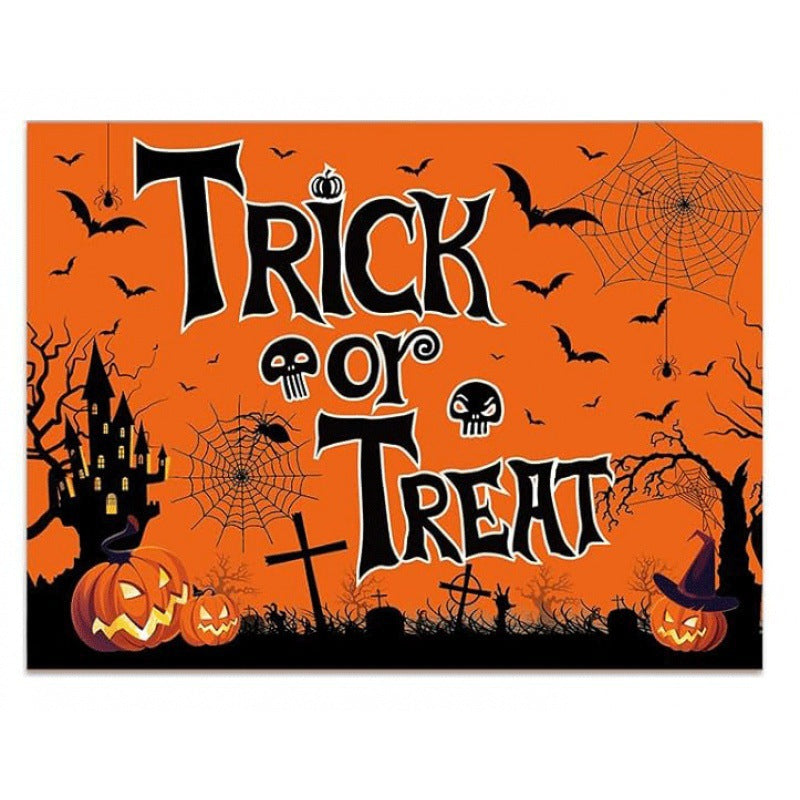 Halloween Themed Decorative Floor Mat Kalsten