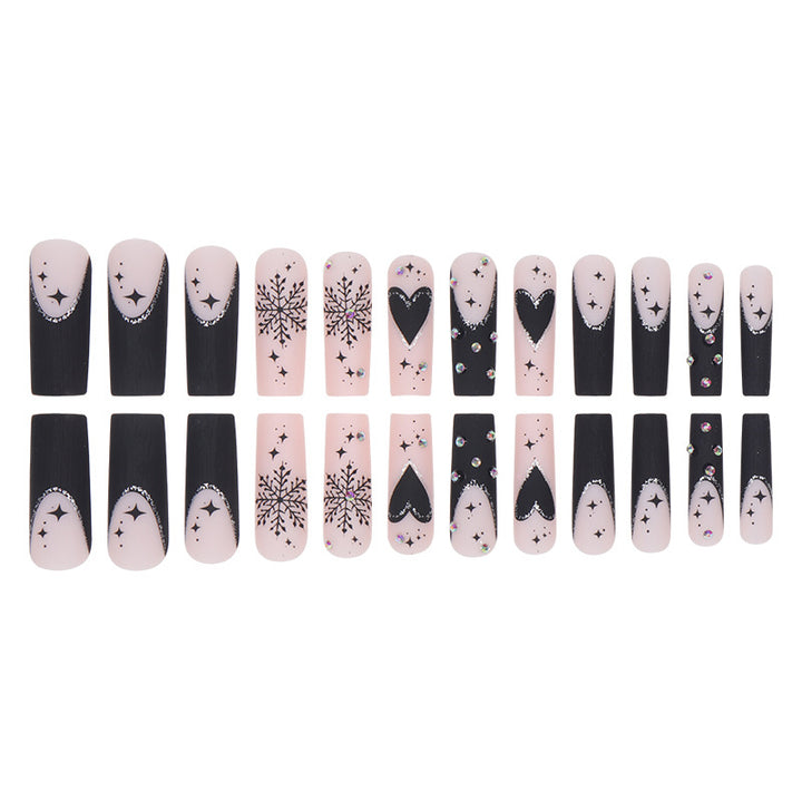 Glittery Stiletto Nail Art Set Kalsten