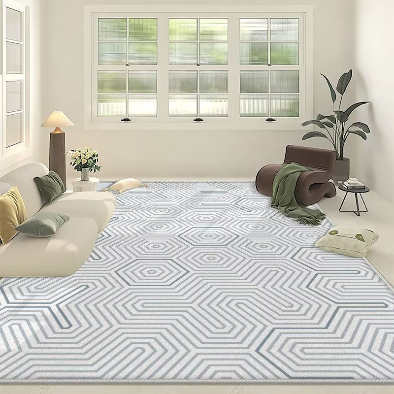 Geometric Pattern Area Rug Kalsten