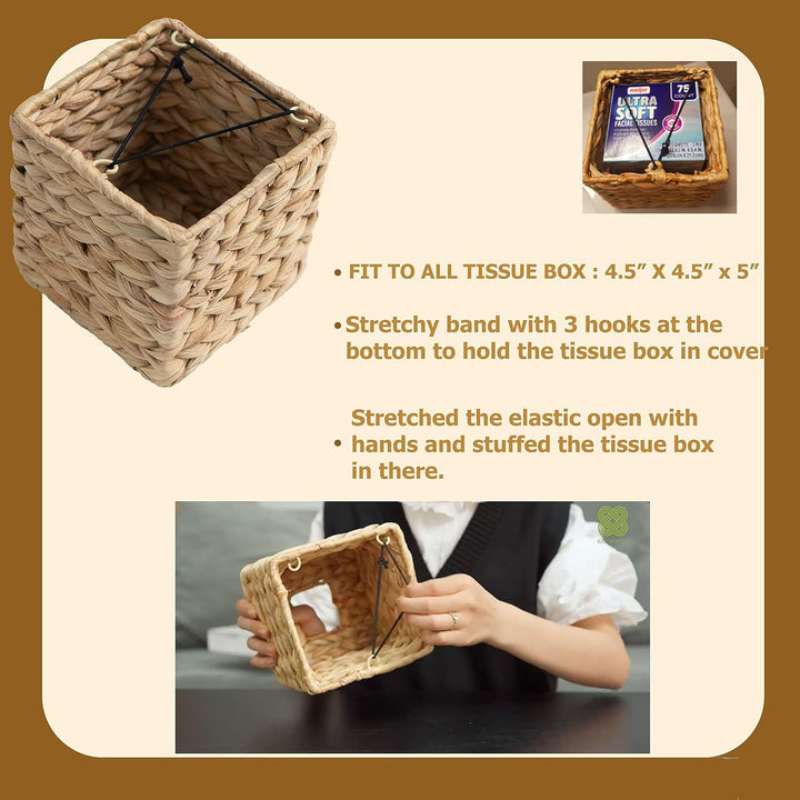 Decorative Tissue Box Holder Kalsten